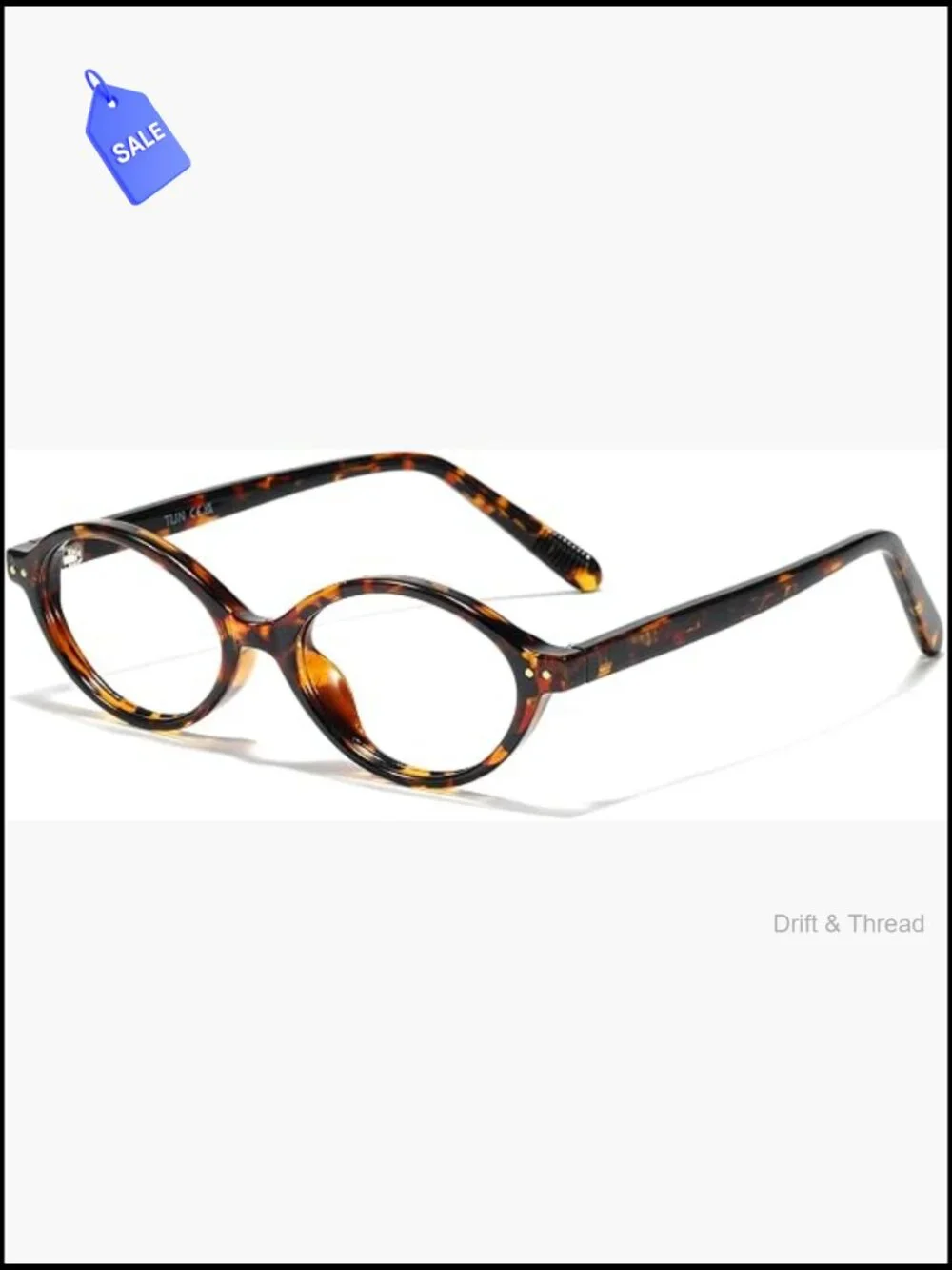 Blue Light Blocking Glasses Retro Oval Unisex Computer Gaming Eyewear